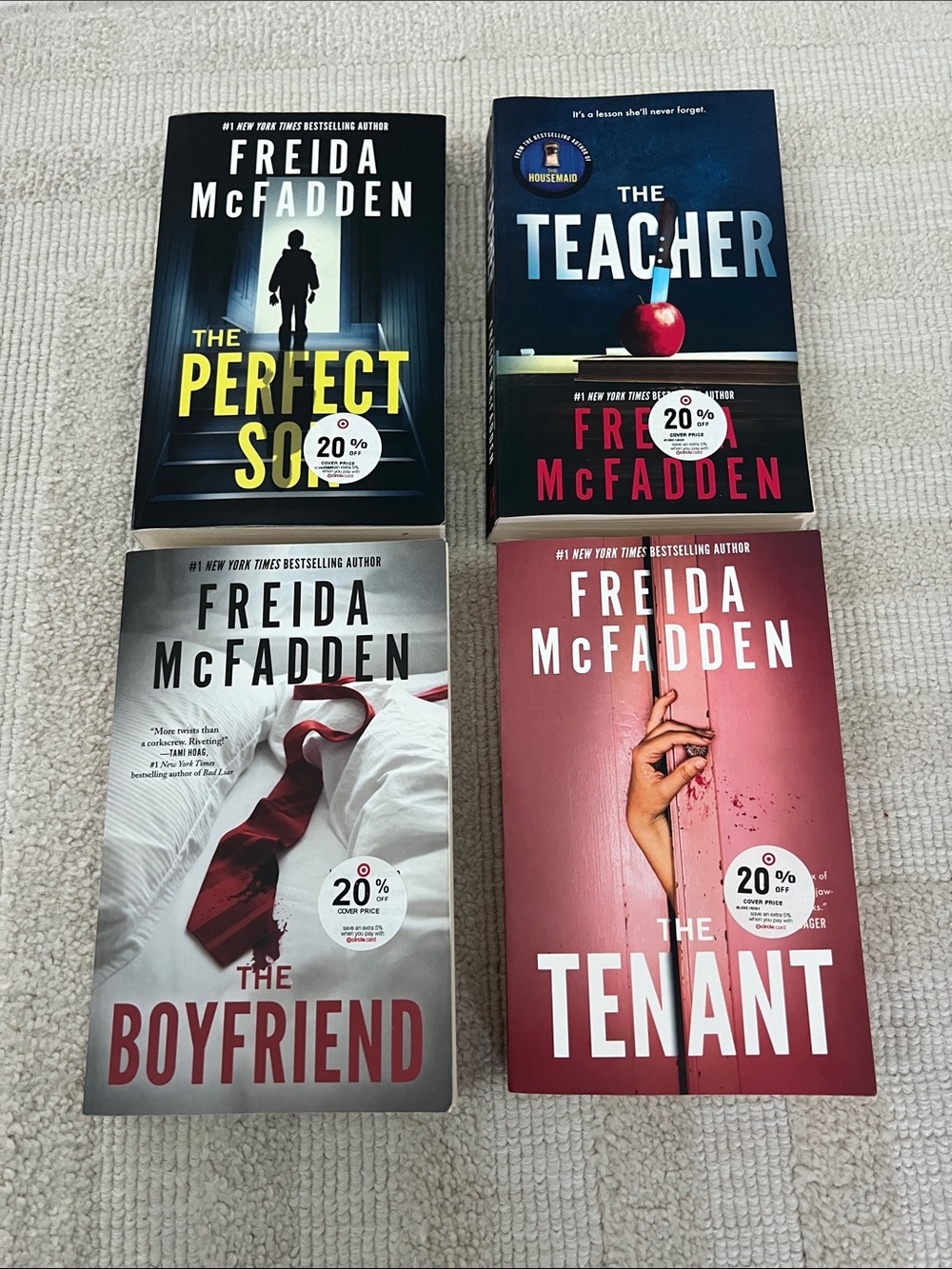 Freida McFadden Set of 4 Thrillers